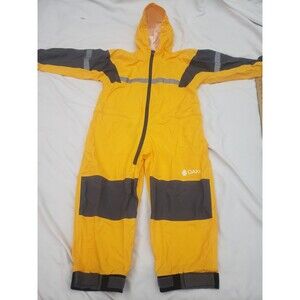 Oakie Wear Yellow Reflective Rain Suit. Youth 6/7